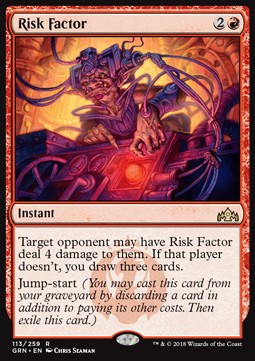 Risk Factor⁣ - Guilds of Ravnica⁣ (Rare)⁣ [113]