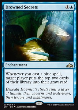 Drowned Secrets⁣ - Guilds of Ravnica⁣ (Rare)⁣ [39]