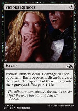 Vicious Rumors - Guilds of Ravnica (Common) [GRN-89]
