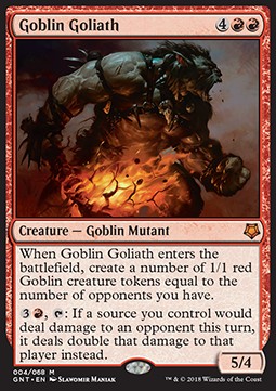 Goblin Goliath⁣ - Magic Game Night⁣ (Mythic)⁣ [4]