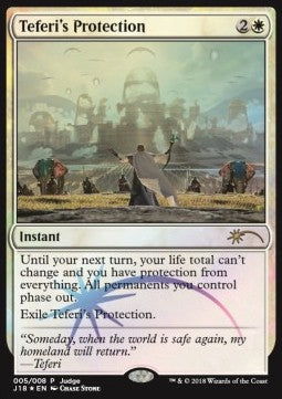 Teferi's Protection⁣ - Judge Rewards Promos⁣ (Rare)