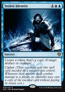 Stolen Identity⁣ - Guilds of Ravnica: Guild Kits⁣ (Rare)⁣ [2]