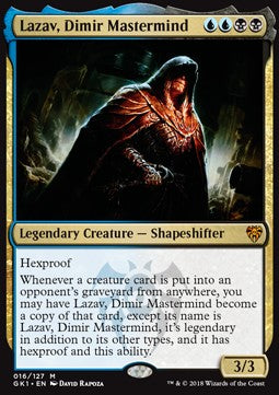 Lazav, Dimir Mastermind⁣ - Guilds of Ravnica: Guild Kits⁣ (Mythic)⁣ [16]