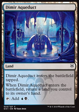 Dimir Aqueduct⁣ - Guilds of Ravnica: Guild Kits⁣ (Common)⁣ [23]