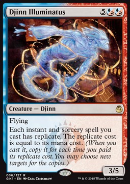 Djinn Illuminatus⁣ - Guilds of Ravnica: Guild Kits⁣ (Rare)⁣ [36]