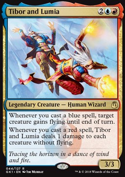 Tibor and Lumia⁣ - Guilds of Ravnica: Guild Kits⁣ (Rare)⁣ [44]