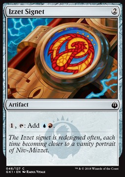 Izzet Signet⁣ - Guilds of Ravnica: Guild Kits⁣ (Common)⁣ [46]