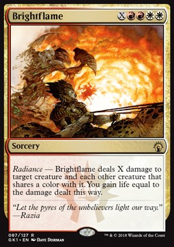 Brightflame⁣ - Guilds of Ravnica: Guild Kits⁣ (Rare)⁣ [87]