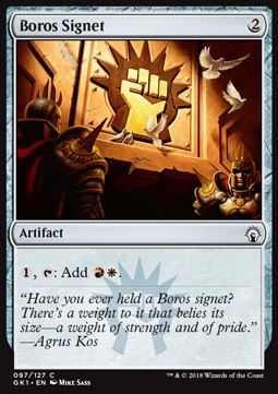Boros Signet⁣ - Guilds of Ravnica: Guild Kits⁣ (Common)⁣ [97]