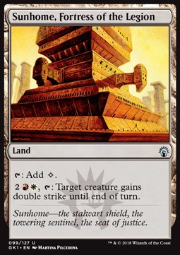 Sunhome, Fortress of the Legion⁣ - Guilds of Ravnica: Guild Kits⁣ (Uncommon)⁣ [99]