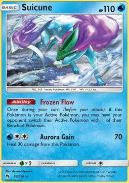 Suicune⁣ - Lost Thunder⁣ (Holo Rare)⁣ [59]