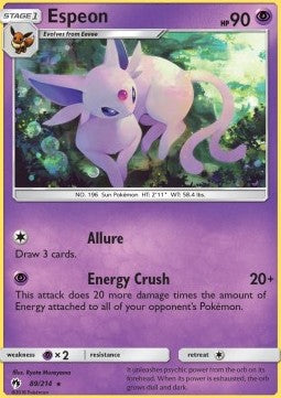 Espeon⁣ - Lost Thunder⁣ (Rare)⁣ [89]