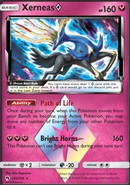 Xerneas ◇⁣ - Lost Thunder⁣ (Holo Rare)⁣ [144]