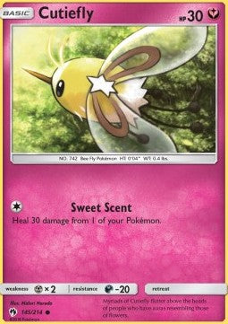 Cutiefly⁣ - Lost Thunder⁣ (Common)⁣ [145]
