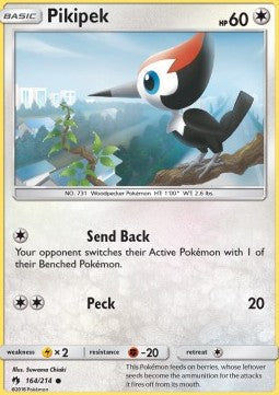 Pikipek⁣ - Lost Thunder⁣ (Common)⁣ [164]