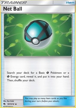 Net Ball⁣ - Lost Thunder⁣ (Uncommon)⁣ [187]