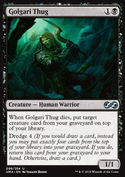 Golgari Thug⁣ - Ultimate Masters⁣ (Uncommon)⁣ [98]
