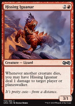 Hissing Iguanar⁣ - Ultimate Masters⁣ (Common)⁣ [134]
