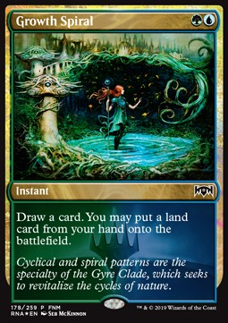 Growth Spiral⁣ - Friday Night Magic Promos⁣ (Common)