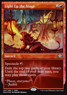 Light Up the Stage⁣ - Friday Night Magic Promos⁣ (Uncommon)