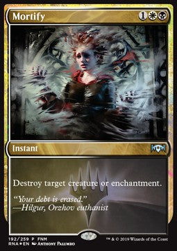 Mortify⁣ - Friday Night Magic Promos⁣ (Uncommon)