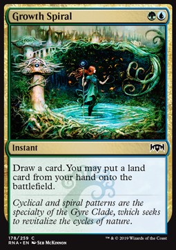 Growth Spiral⁣ - Ravnica Allegiance⁣ (Common)⁣ [178]