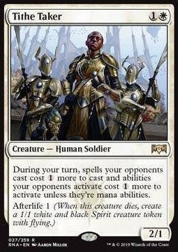 Tithe Taker⁣ - Ravnica Allegiance⁣ (Rare)⁣ [27]