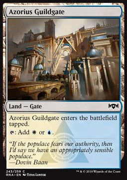 Azorius Guildgate (V.1)⁣ - Ravnica Allegiance⁣ (Common)⁣ [243]