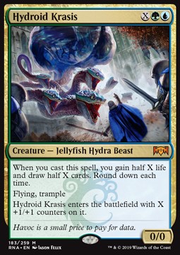 Hydroid Krasis⁣ - Ravnica Allegiance⁣ (Mythic)⁣ [183]