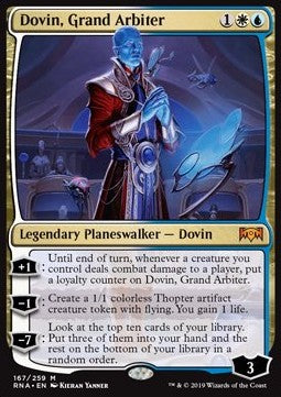 Dovin, Grand Arbiter⁣ - Ravnica Allegiance⁣ (Mythic)⁣ [167]