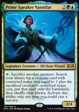 Prime Speaker Vannifar⁣ - Ravnica Allegiance⁣ (Mythic)⁣ [195]