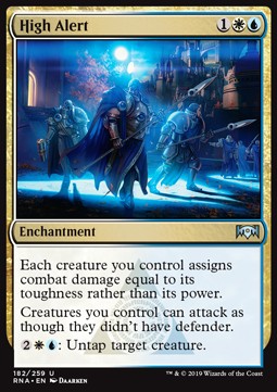 High Alert⁣ - Ravnica Allegiance⁣ (Uncommon)⁣ [182]