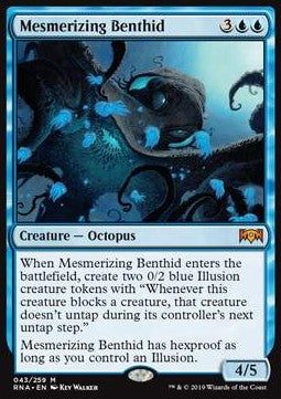 Mesmerizing Benthid⁣ - Ravnica Allegiance⁣ (Mythic)⁣ [43]