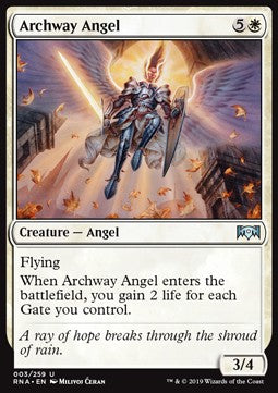 Archway Angel⁣ - Ravnica Allegiance⁣ (Uncommon)⁣ [3]