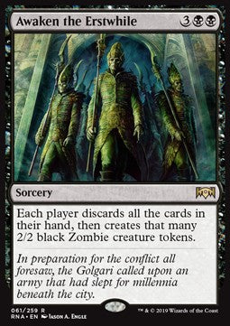 Awaken the Erstwhile⁣ - Ravnica Allegiance⁣ (Rare)⁣ [61]