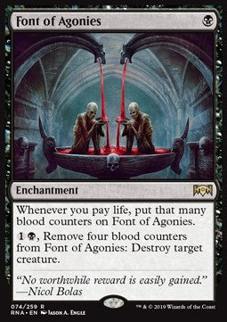 Font of Agonies⁣ - Ravnica Allegiance⁣ (Rare)⁣ [74]