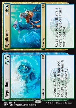 Repudiate // Replicate⁣ - Ravnica Allegiance⁣ (Rare)⁣ [227]