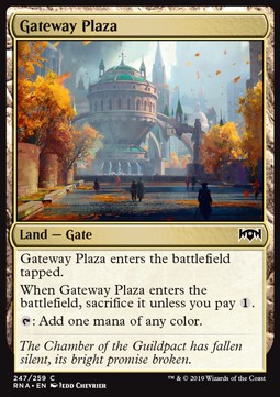 Gateway Plaza⁣ - Ravnica Allegiance⁣ (Common)⁣ [247]