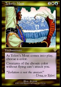 Teferi's Moat⁣ - Invasion⁣ (Rare)⁣ [279]