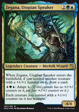 Zegana, Utopian Speaker⁣ - Ravnica Allegiance: Guild Kits⁣ (Rare)⁣ [107]