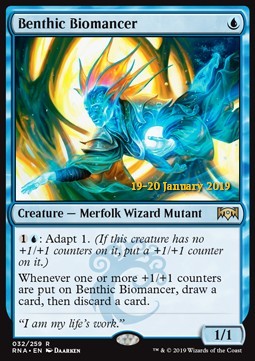 Benthic Biomancer⁣ - Ravnica Allegiance: Extras⁣ (Rare)⁣ [32]