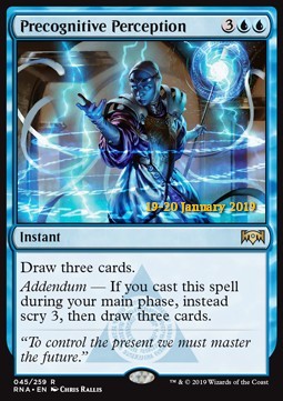 Precognitive Perception⁣ - Ravnica Allegiance: Extras⁣ (Rare)⁣ [45]