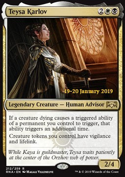 Teysa Karlov⁣ - Ravnica Allegiance: Extras⁣ (Rare)⁣ [212]