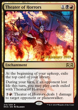 Theater of Horrors⁣ - Ravnica Allegiance: Extras⁣ (Rare)⁣ [213]