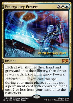 Emergency Powers - Ravnica Allegiance: Extras (Mythic) [XRNA-169]