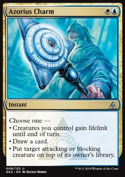 Azorius Charm⁣ - Ravnica Allegiance: Guild Kits⁣ (Uncommon)⁣ [8]