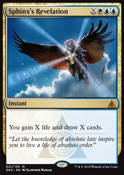 Sphinx's Revelation⁣ - Ravnica Allegiance: Guild Kits⁣ (Mythic)⁣ [21]
