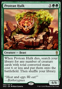 Protean Hulk⁣ - Ravnica Allegiance: Guild Kits⁣ (Rare)⁣ [83]