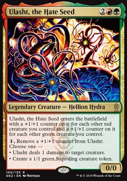 Ulasht, the Hate Seed⁣ - Ravnica Allegiance: Guild Kits⁣ (Rare)⁣ [100]