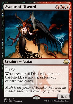 Avatar of Discord⁣ - Ravnica Allegiance: Guild Kits⁣ (Rare)⁣ [61]